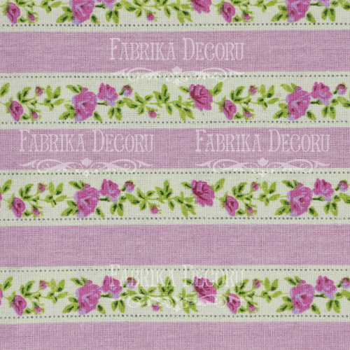 Fabric cut piece 35X75 Flower strips