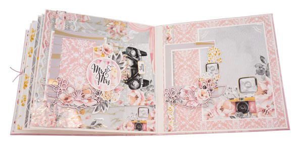 Wedding Photoalbum "Say Yes", 20cm x 20cm, DIY kit for creating album, #07 - foto 8