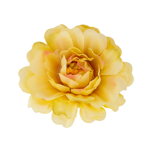 Цветок пиона желтый, 1шт - Фото 0