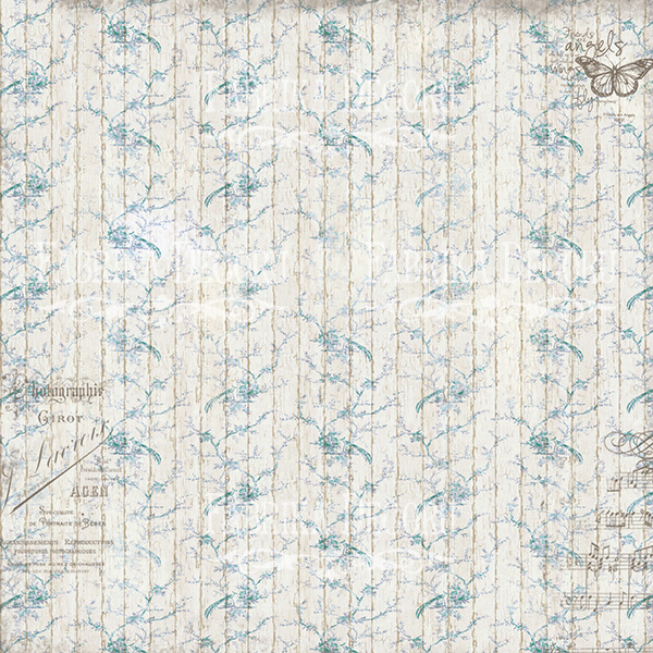 Doppelseitiges Scrapbooking-Papierset Shabby Memory 20 cm x 20 cm, 10 Blätter - foto 3  - Fabrika Decoru