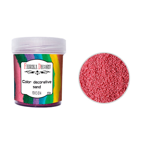 Kolorowy piasek Flamingo, 40ml - Fabrika Decoru