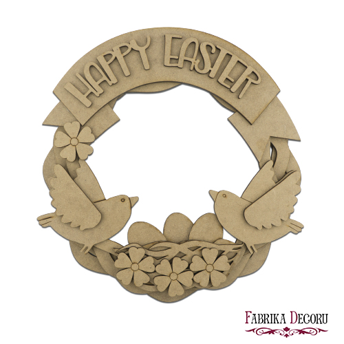 Baza do dekorowania "Happy Easter" #137 - Fabrika Decoru