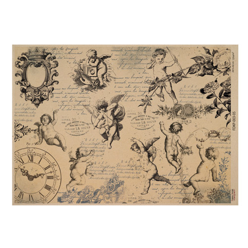 Zestaw jednostronnego kraftowego papieru do scrapbookingu Vintage women's world 42x29,7 cm, 10 arkuszy  - foto 4  - Fabrika Decoru