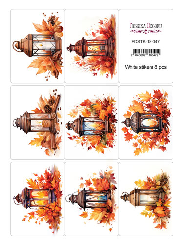 Set of stickers for journaling and planners #18-047