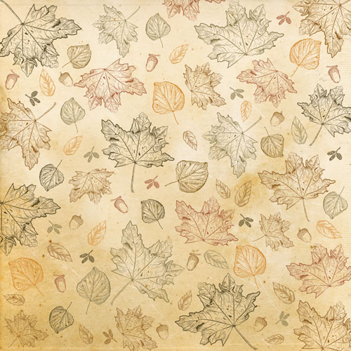 Double-sided scrapbooking paper set Bright Autumn 12”x12", 10 sheets - foto 6