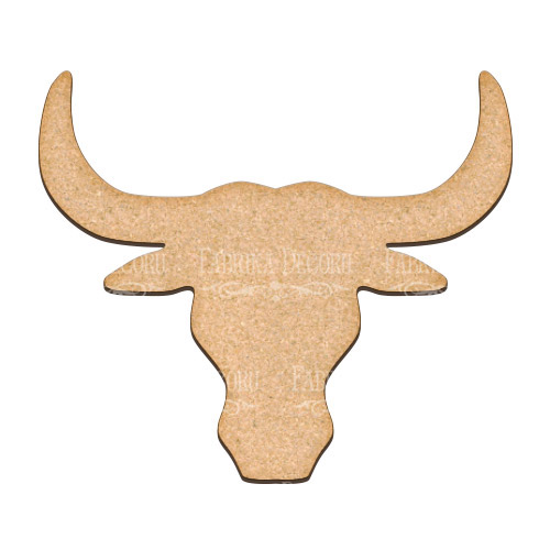 art-board-bull-head-30-26-cm