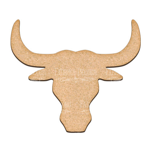  Art board Bull head 30х26 cm