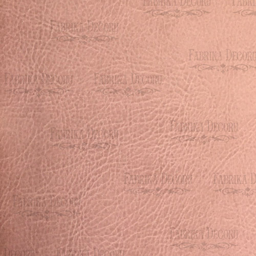 Piece of PU leather Dusty rose, size 50cm x 13cm - foto 0