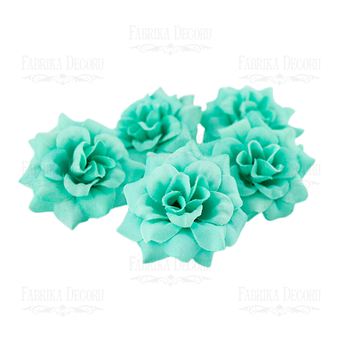 Rose flowers, color Mint, 1pcs