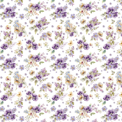 Колекція паперу для скрапбукінгу Floral Sentiments 30.5 х 30.5 см, 10 аркушів - фото 3
