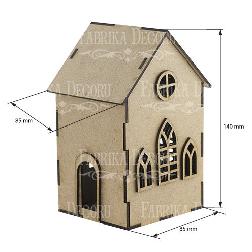 Baza do dekorowania "Domek-3" #107 - foto 1  - Fabrika Decoru