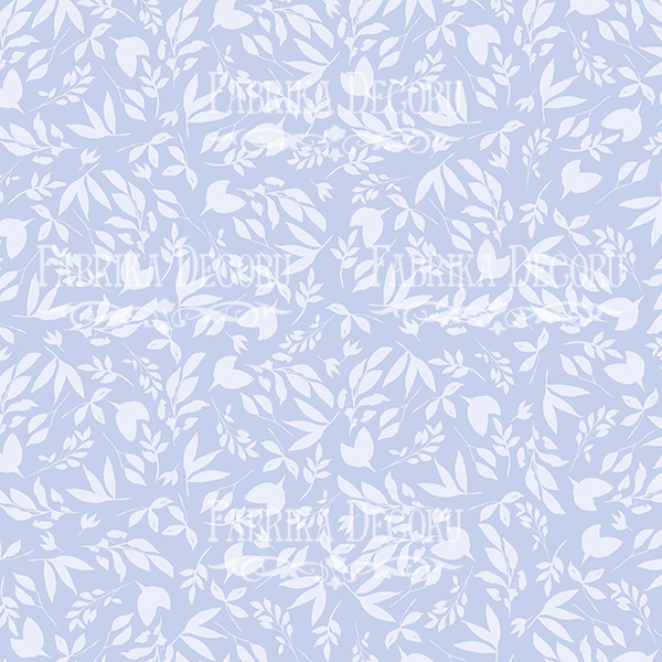 Blatt doppelseitiges Papier für Scrapbooking Hochzeit unseres Traums #28-01 12"x12" - foto 0  - Fabrika Decoru