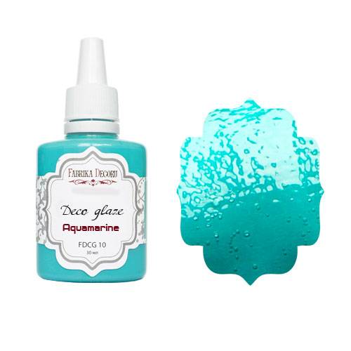 Deko-Glasur Aquamarin 30 ml - Fabrika Decoru