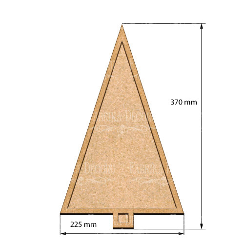 Art board Choinka, 22,5x37cm  - foto 0  - Fabrika Decoru