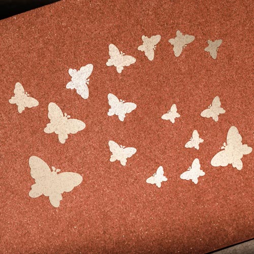 Трафарет багаторазовий 15x20см Метелики #001 - фото 0