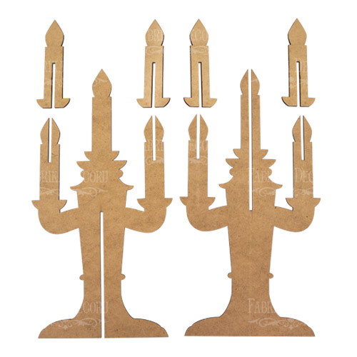 Blank for decoration Classic candelabrum for 5 candles #326 - foto 1