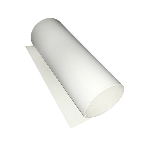 Stück PU-Leder Weiß, Größe 50 cm x 15 cm - Fabrika Decoru