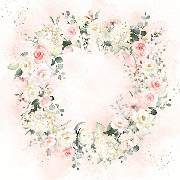 лист двусторонней бумаги для скрапбукинга tenderness and love #01085-2 30,5х30,5 см