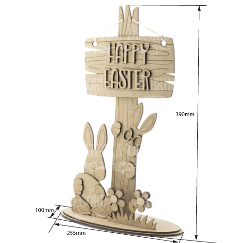 Baza do dekorowania "Happy Easter-3" #151 - foto 0  - Fabrika Decoru