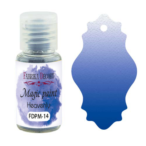 Sucha farba Magic paint Niebiańska, 15 ml - Fabrika Decoru