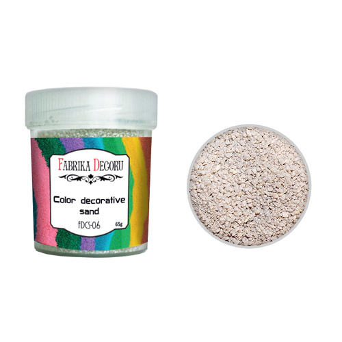 Farbiger Sand Blaugrau 40 ml - Fabrika Decoru