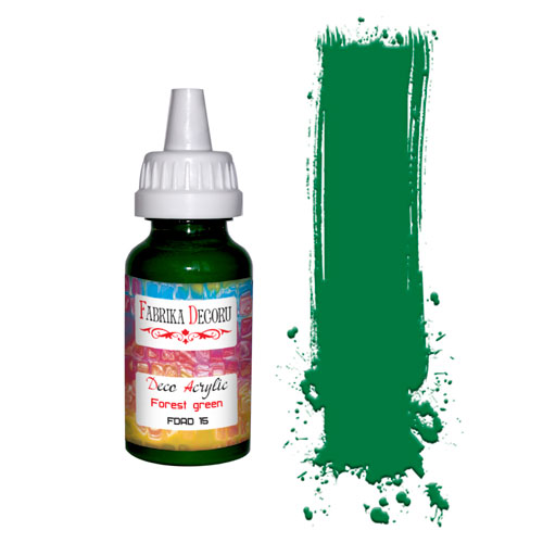 Acrylfarbe Waldgrün 40 ml - Fabrika Decoru