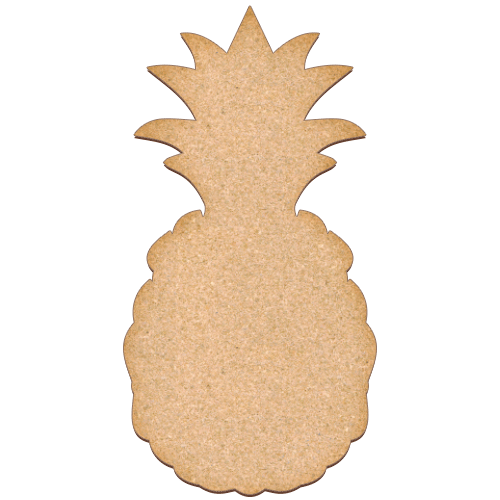Künstlerkarton Ananas, 18cm x 34,5cm - Fabrika Decoru