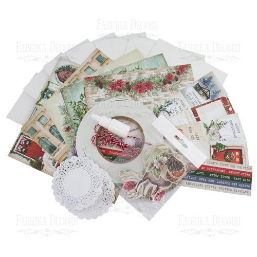 Greeting cards DIY kit, "Winter wonders 1" - foto 0