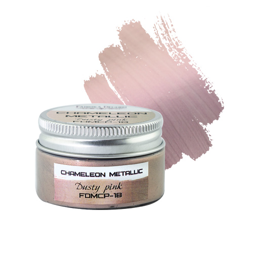 Metallic chameleon paint. Dusty pink 30 ml