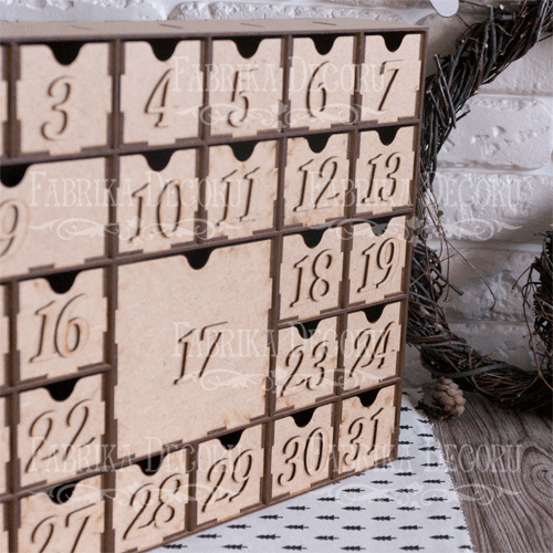 Advent calendar for 31 days, DIY kit #092 - foto 1