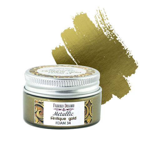 Metallic-Lack Antikgold 30 ml - Fabrika Decoru