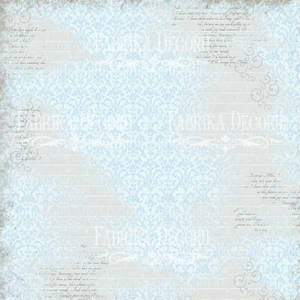 Doppelseitiges Scrapbooking-Papierset Shabby Memory 20 cm x 20 cm, 10 Blätter - foto 8  - Fabrika Decoru