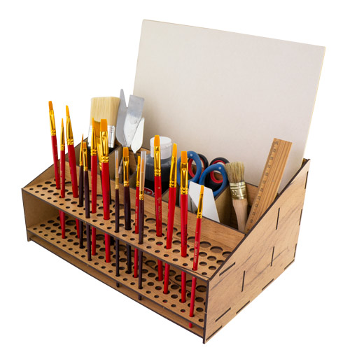 Desk organizer for brushes and art supplies #373 - foto 0