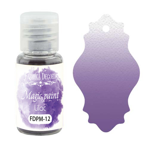 Sucha farba Magic paint Liliowa, 15 ml - Fabrika Decoru