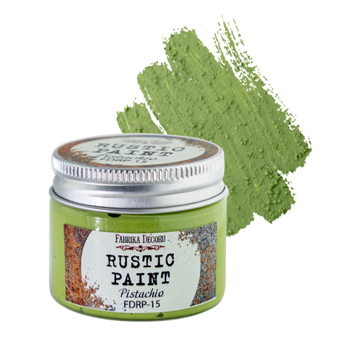 Rustic paint Pistachio