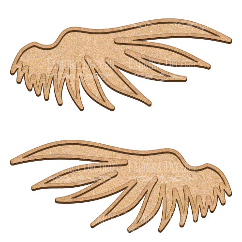  Art board Angel\'s wings 40х16,5 cm