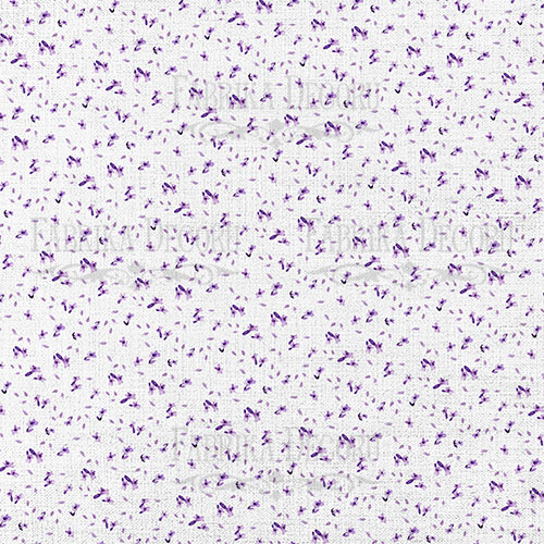 Blatt doppelseitiges Papier für Scrapbooking Lavender Provence #22-02 12"x12" - Fabrika Decoru