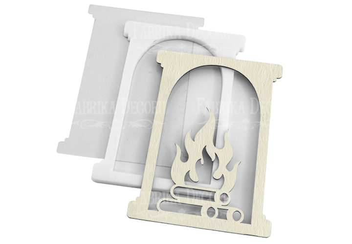 Shaker dimension set "Fireplace" 8.5х12cm 