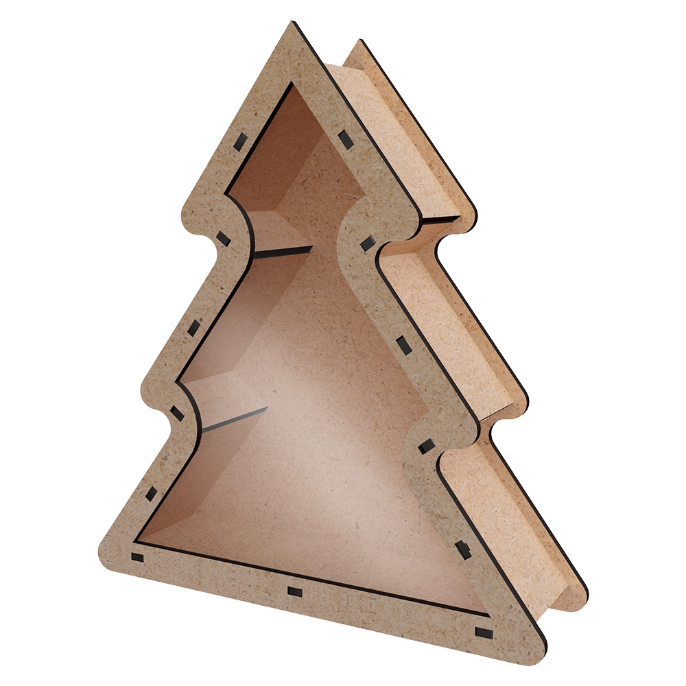 Gift box for sweets and presents, “Christmas Tree”, size S: 18cm x 20cm x 5cm - foto 10