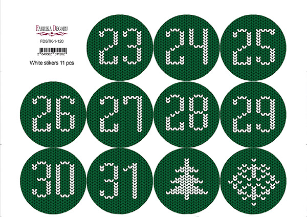 Journaling stickers set #1-120