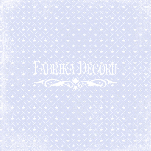 Blatt doppelseitiges Papier zum Scrapbooking Shabby Dreams #4-04 12"x12" - Fabrika Decoru