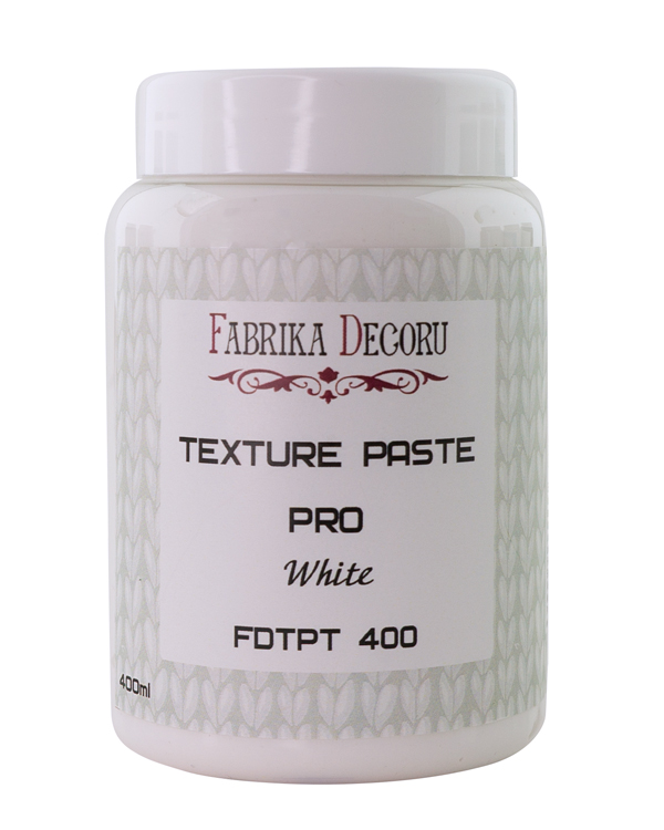 White texture paste, 400ml