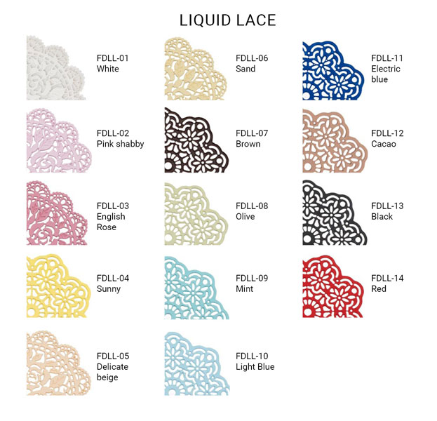 Liquid lace, color Black 150ml for very special and unique creative  projects | Fabrika Decoru | Nagellacke