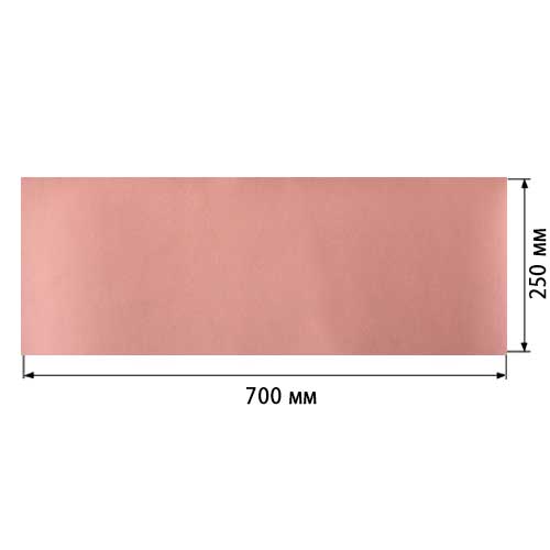Відріз шкірзаму Flamingo, розмір 70см х 25см - фото 0