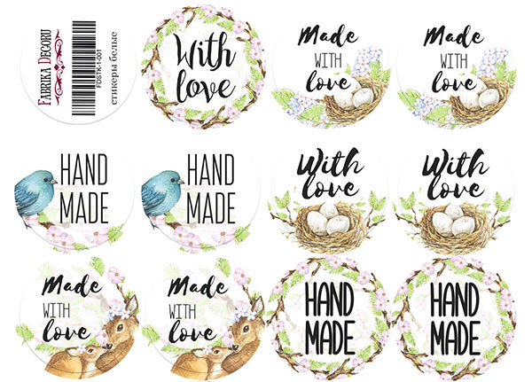 Journaling stickers set #1-001