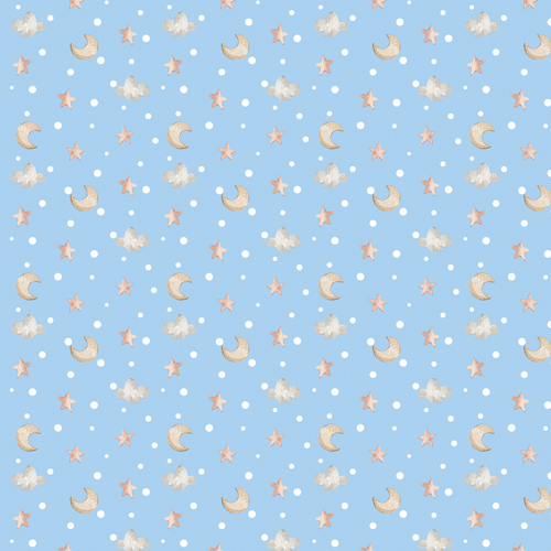 Набор двусторонней скрапбумаги Boho baby boy 30,5x30,5см, 10 листов - Фото 6