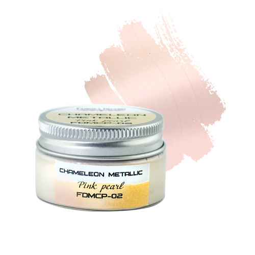 Metallic-Chamäleon-Lack Pink Pearl 30 ml - Fabrika Decoru