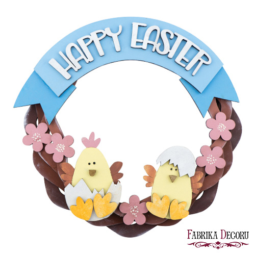 Baza do dekorowania "Happy Easter-1" #143 - foto 1  - Fabrika Decoru