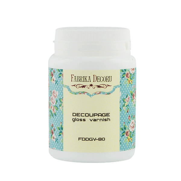 Decoupage-Glanzlack, 80 ml, Fabrika Decoru - Fabrika Decoru