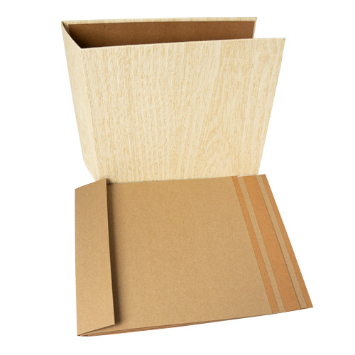 Blank album Texture Oak, craft 20cm х 20cm - foto 0